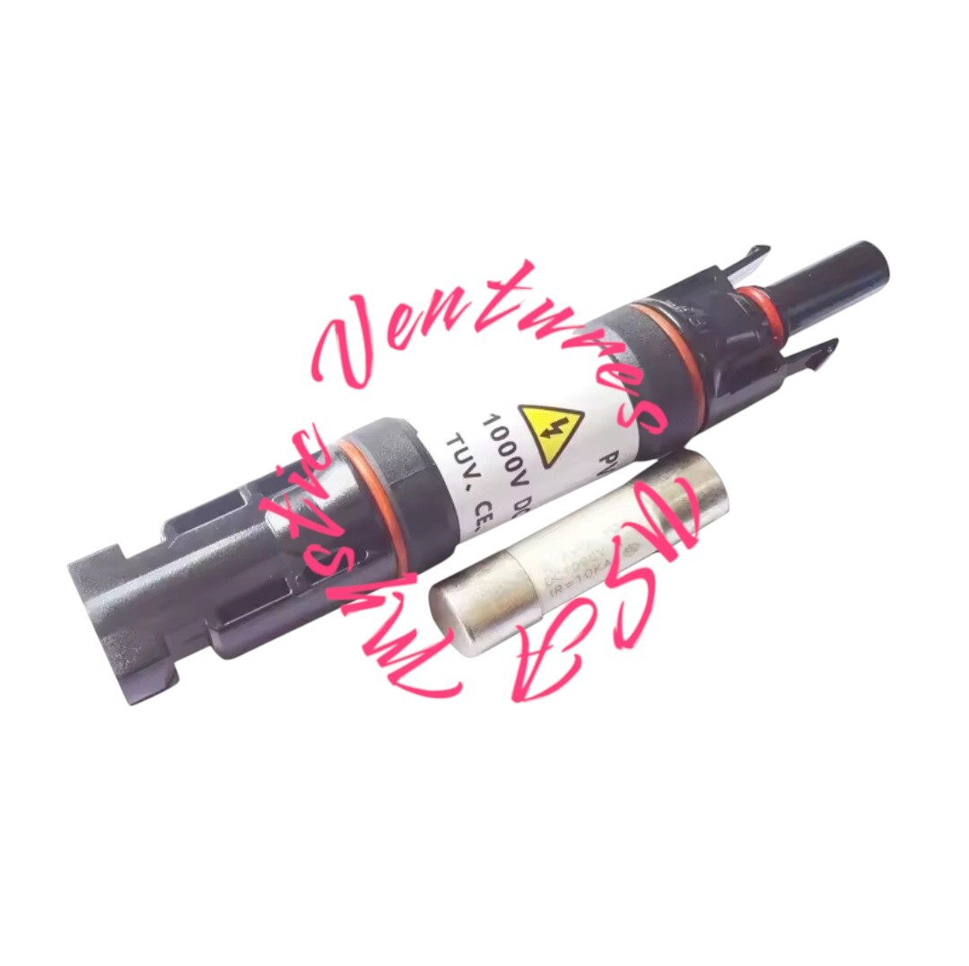 DC 1000V 15A Amp Inline Fuse And Holder Waterproof 10*38mm Solar Power PV Array