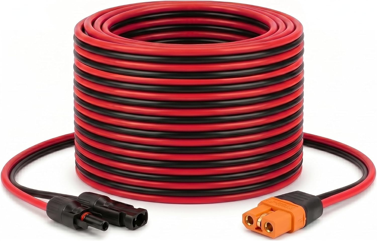 Solar to XT60i Cable 10AWG 30FT Solar Panel to XT60i Adapter Connector XT60i-F