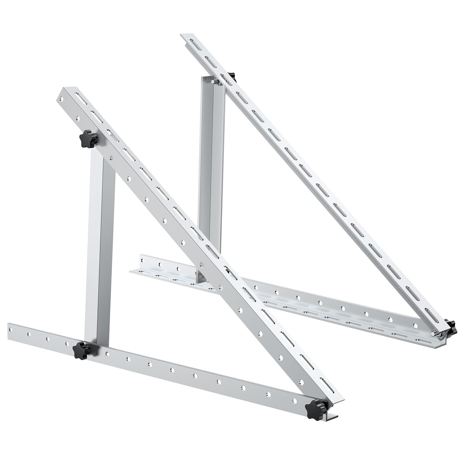4x Solar Panel Stand Tilt Mount Brackets- Adjustable Angle for RV Roof Boat Roof