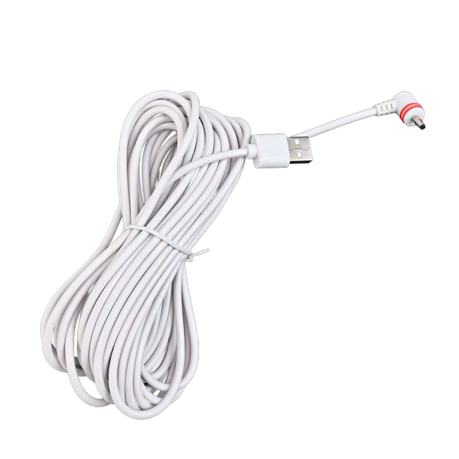 Efficient Charging Power Cable with Adapter for Ring Spotlight Cam Plus