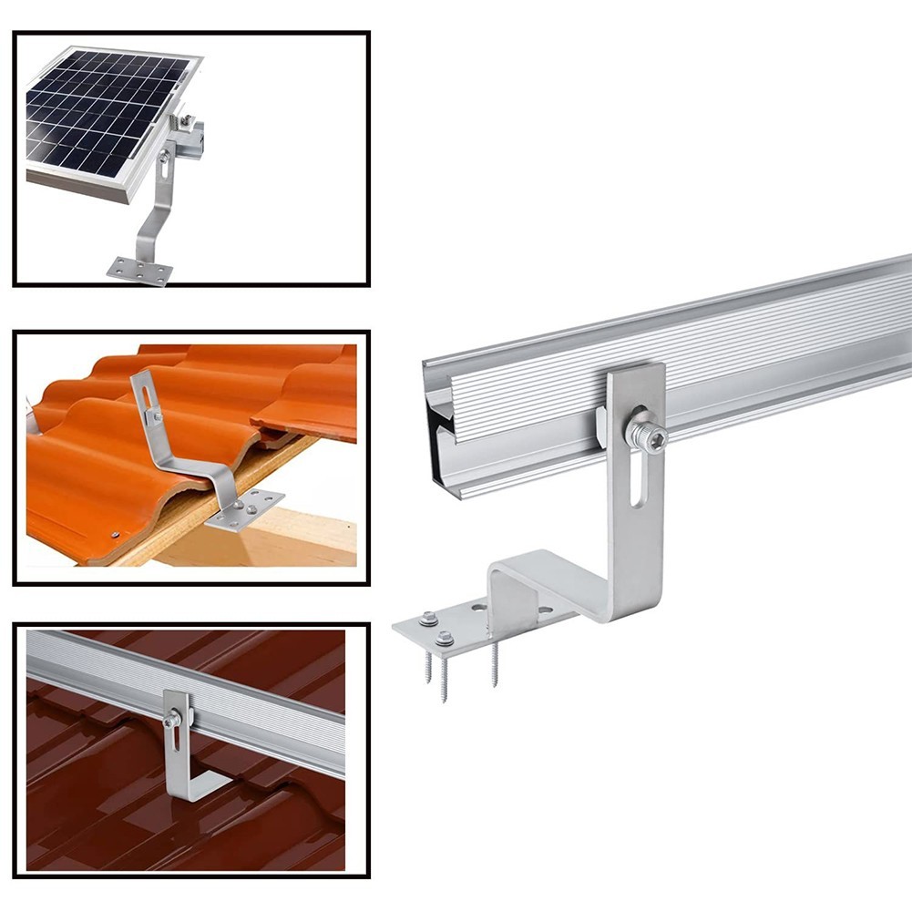Widely Compatible Roof Hooks for All Types of For Solar Panels Available