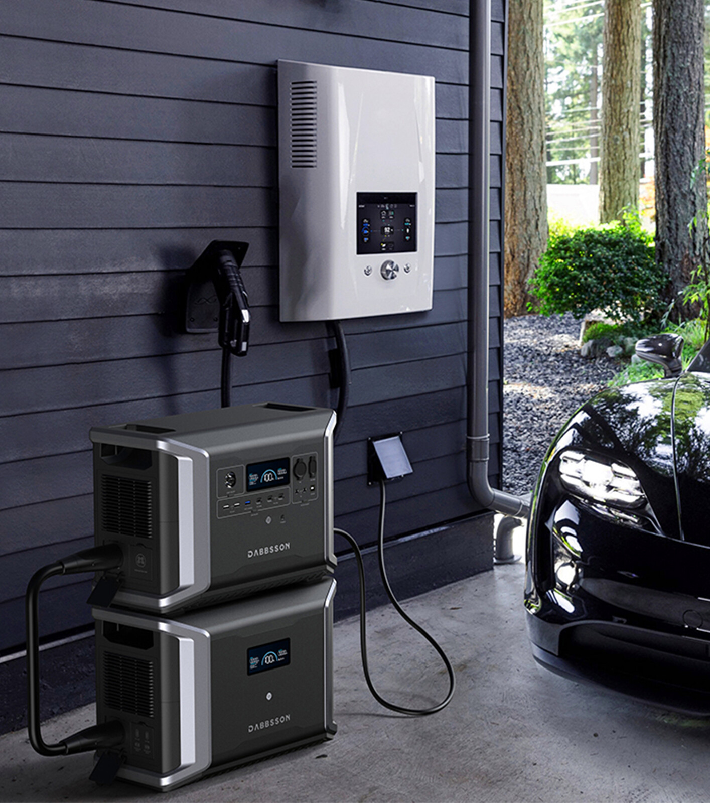 Dabbsson 2330Wh LFP Power Station Generator for Home Backup,RV,Outdoor Camping