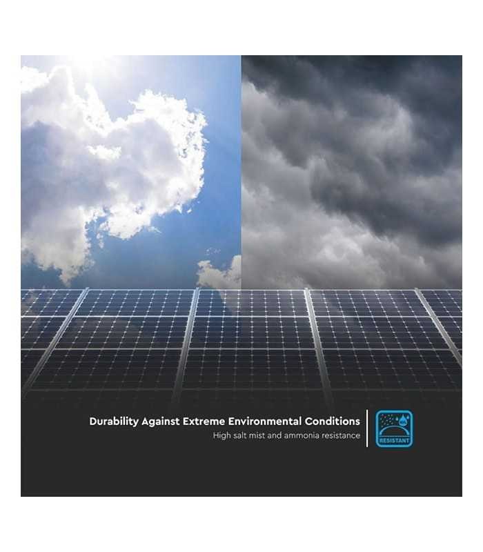 V-Tac 16.8 kW Solar Photovoltaic Panels 36V 545W 144 Cells IP68