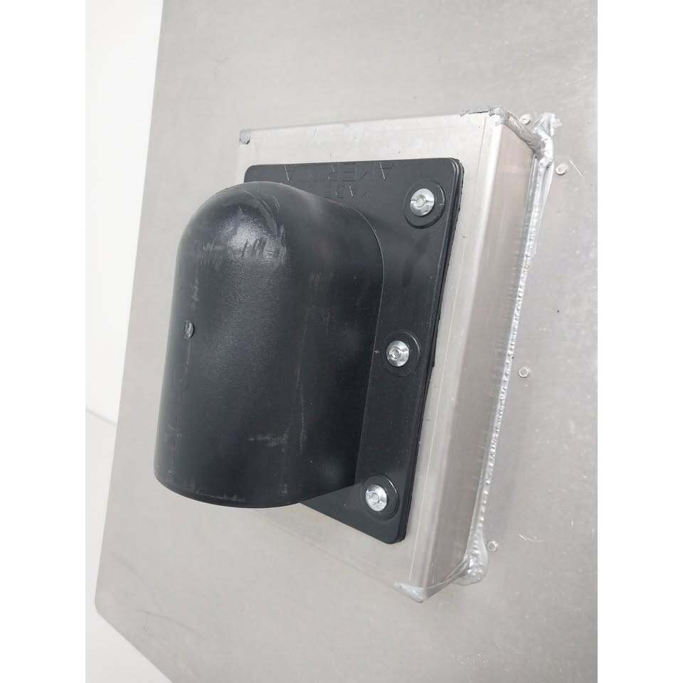 New IAMPO Metal Base Solar Roof Jack Flashing Open Box 22″ x 19″ x 5″