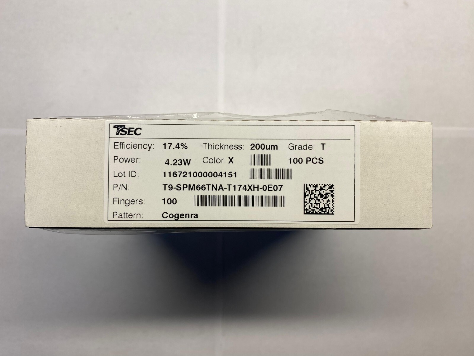 25 PCS Solar Cell TSEC C60 E60 J3 Mono Cells For DIY Solar Panel
