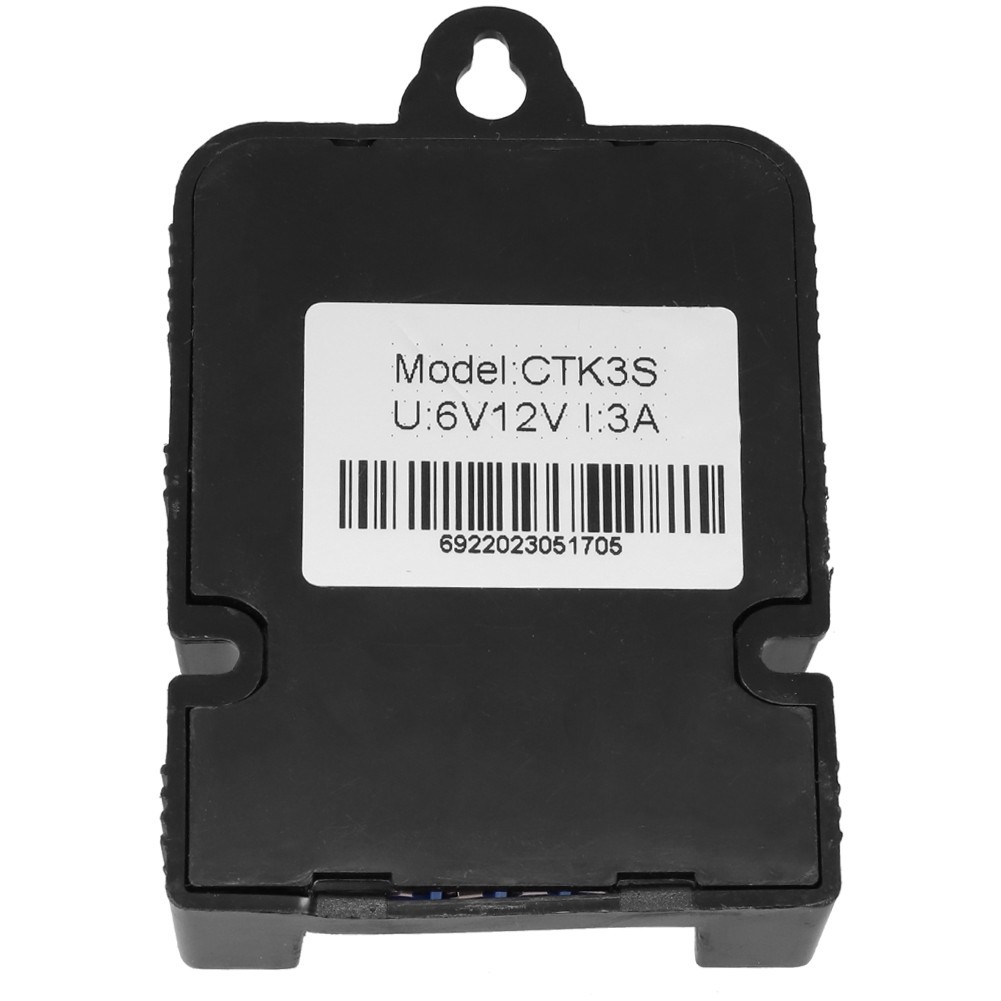 Rated Discharge Current 3A Solar Charger Controller for 6V12V Battery Charger