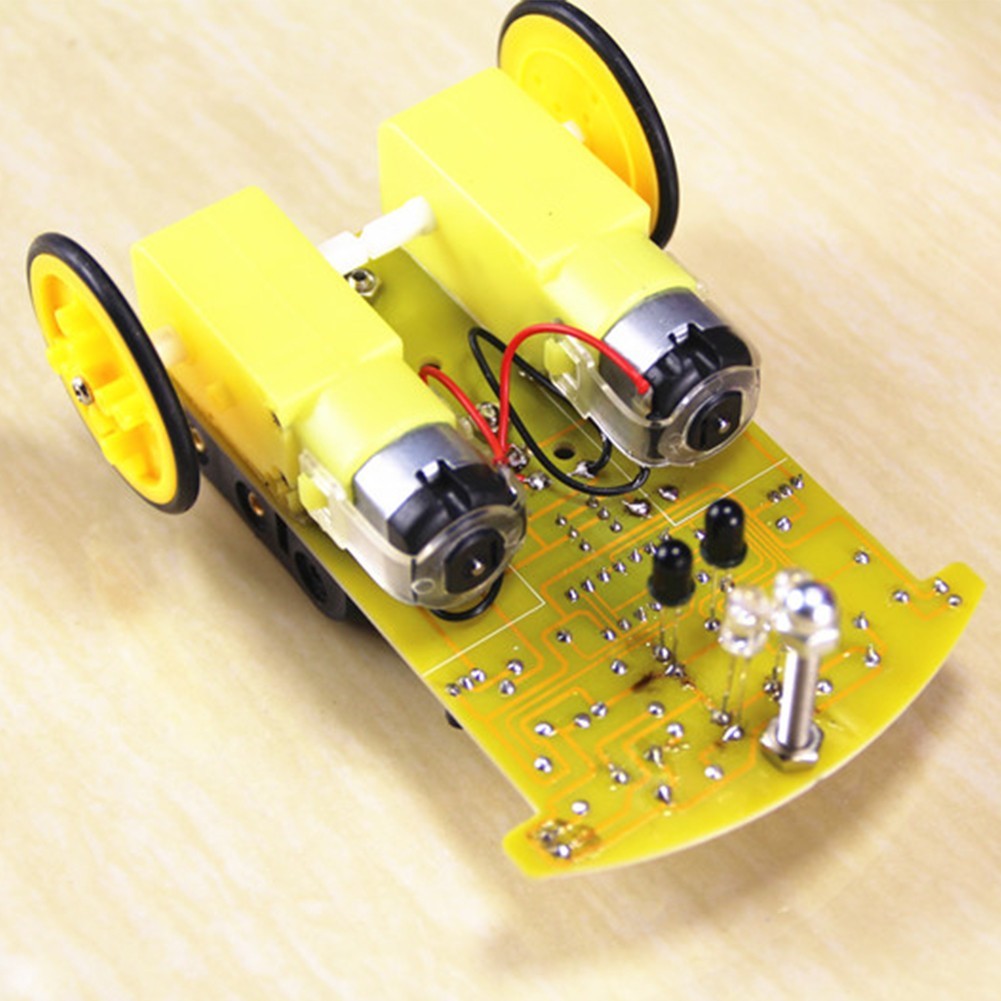 Electronic DIY Kit for Intelligent Tracking Car with Adjustable Direction