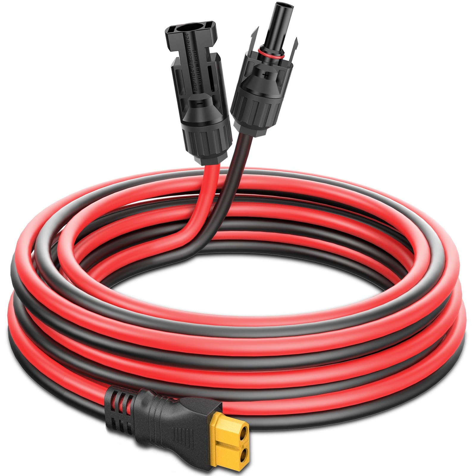 Solar Panel to XT60 Charging Cable(12AWG 9ft), Solar to XT60 Extension Wire f…