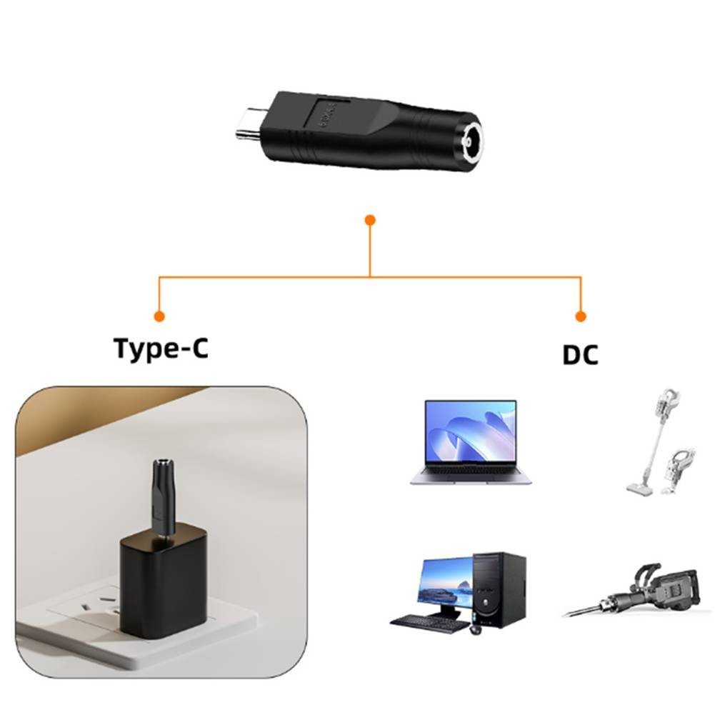 USB C to DC Adapter for Starlink For Mini 20V 100W+ PD RV Power Supply
