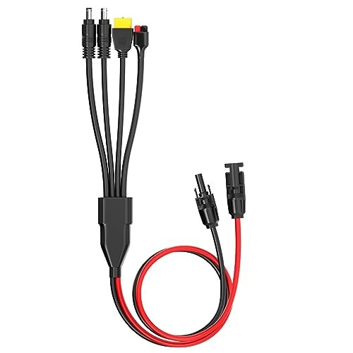 4-in-1 Solar Connector Extension Cable Splitter Adapter to 45A T10082