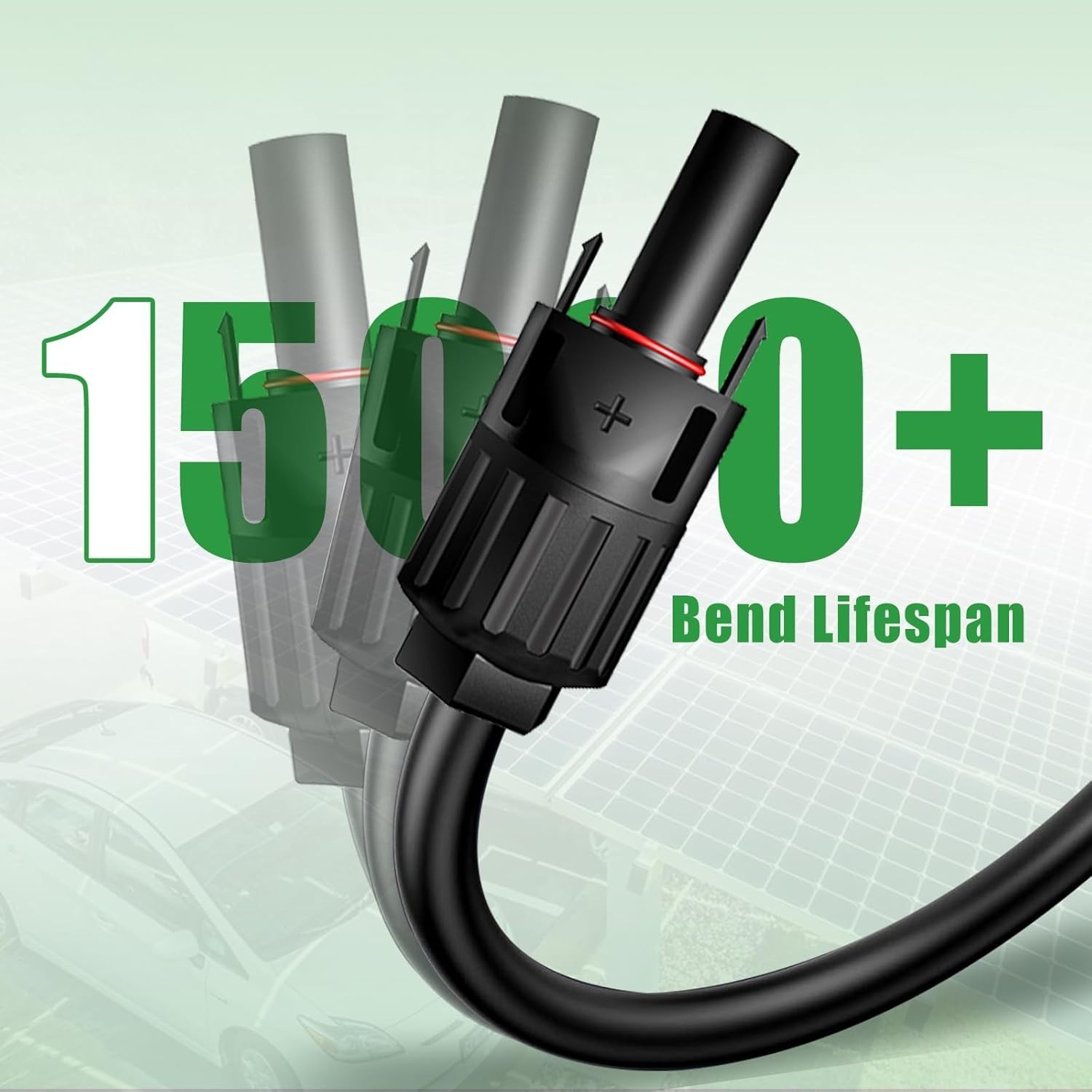 Cable solar 10AWG doble 20/30FT, conectore IP67 para paneles solares RV y marino