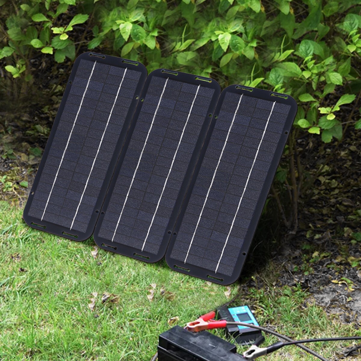 12V Solar Panel Kit, 30W Solar Trickle Charger, for Car RV Boat Trailer Tent USA