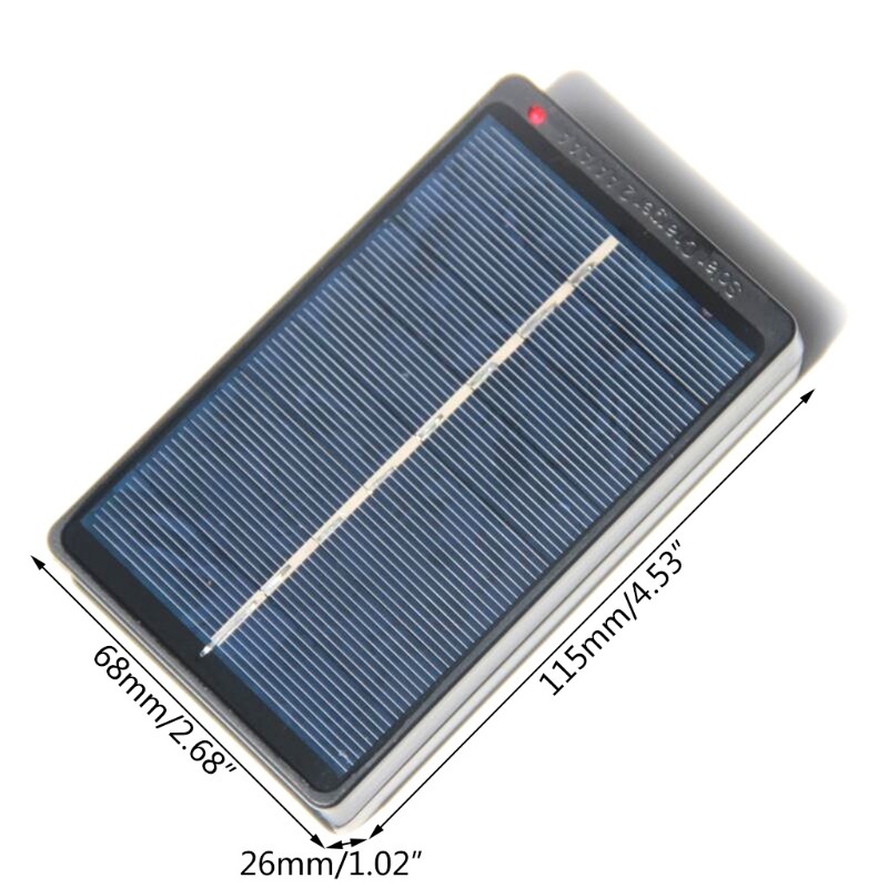 Solar Panel, 1W, 4V,Solar Panel, Battery Charger Fit for AA / AAA Batteries