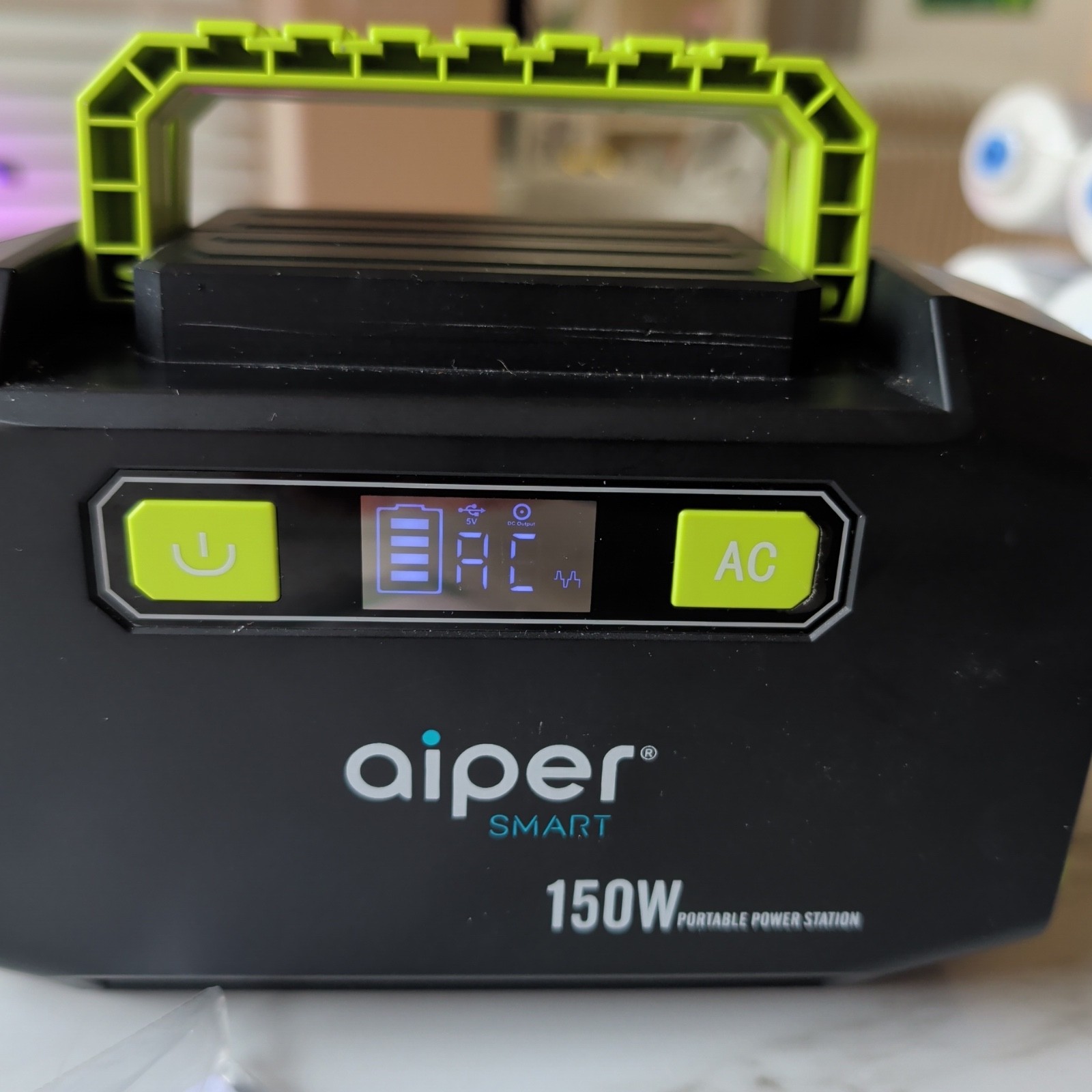 Aiper 150W Portable Power Station 167Wh 45000mAh Solar Generator Lithium Battery