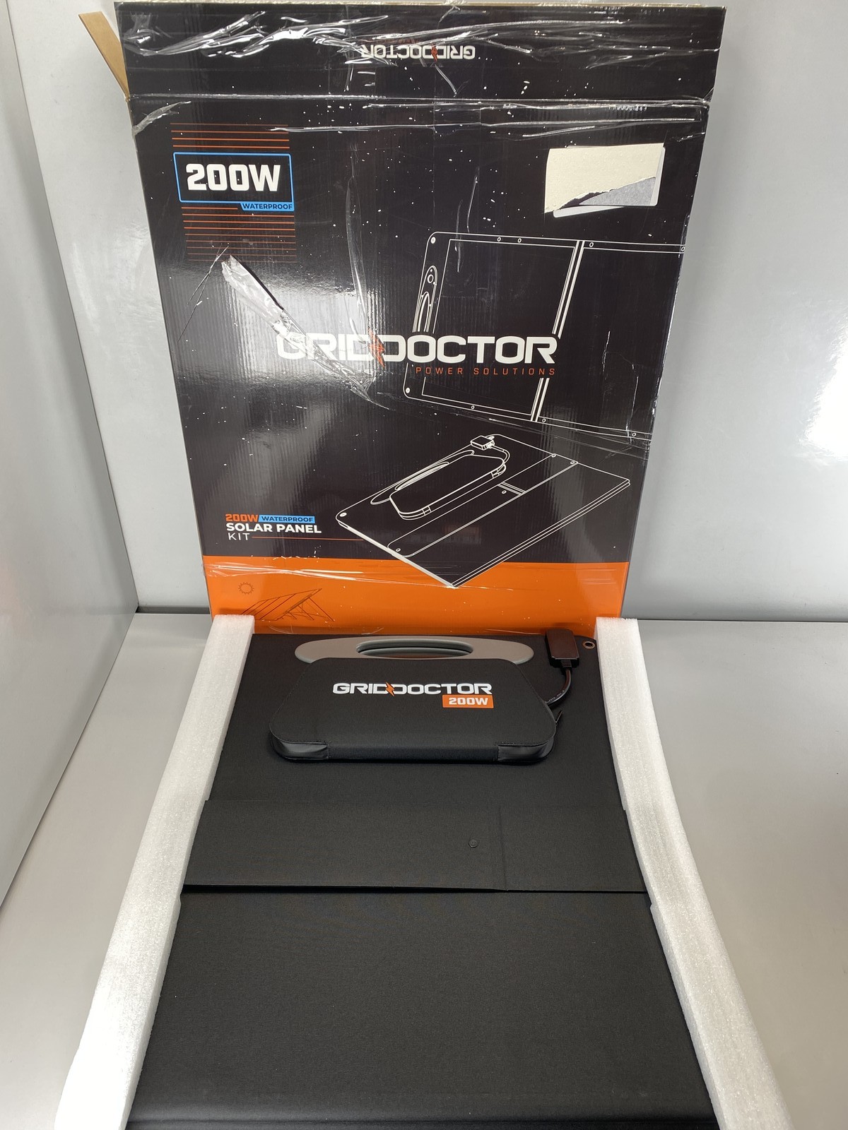 Grid Doctor 200W Solar Panel Kit- Black